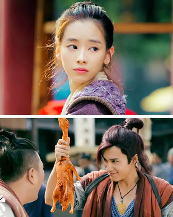 韩东君,古力娜扎剧照.