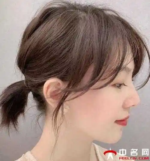 万能空气刘海发型女适合所有女生值得一试