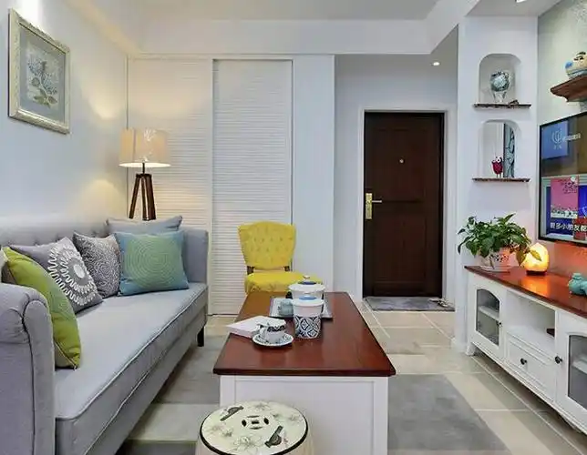 欣赏下混搭的文艺两居室 你也会心动
