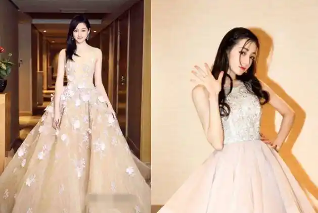 迪丽热巴和关晓彤再撞衫,这回胖迪赢了,网友:细节决定成败!