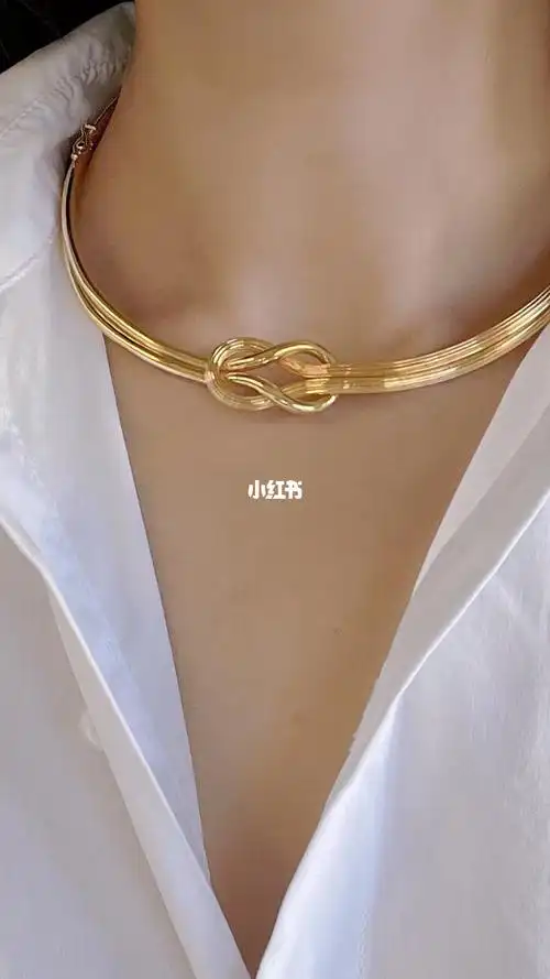 德国手工制重工金项圈秒变时尚达人