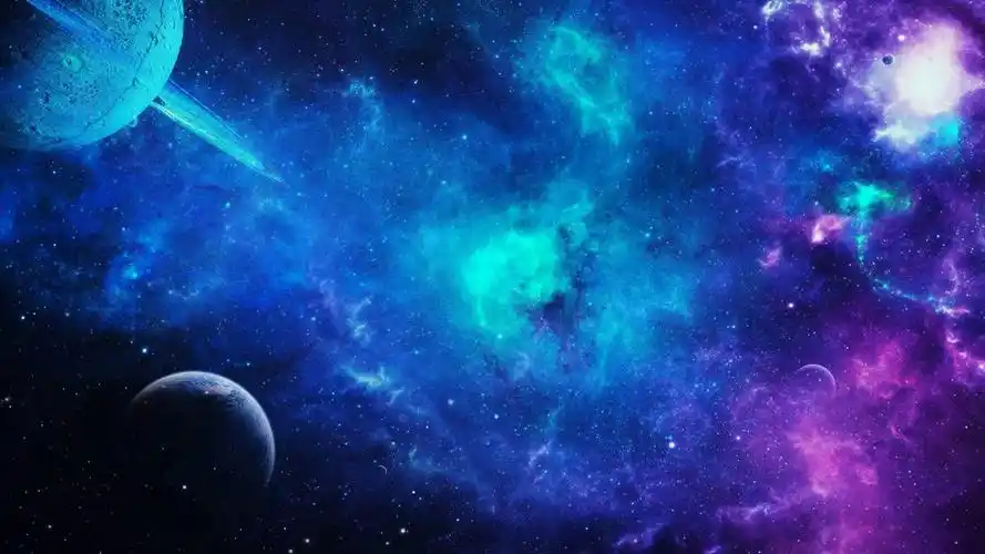 璀璨星空高清桌面壁纸