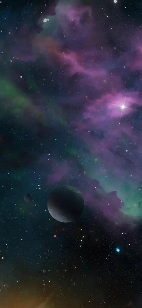 唯美宇宙太空高清手机壁纸_风景_手机壁纸下载_美桌网