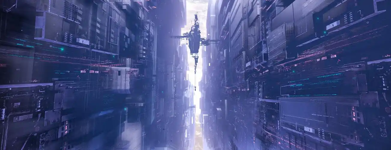 科幻感插画!未来感