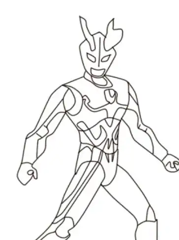 赛罗奥特曼画画教程