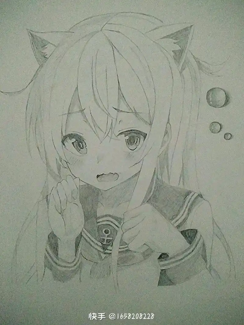 铅笔画漫画  - 尹尹(拒绝私聊) - 抖音