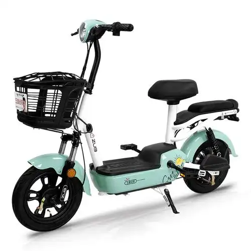 五星钻豹电动车新国标电动自行车小甜心1048v小型迷你代步车男女学生