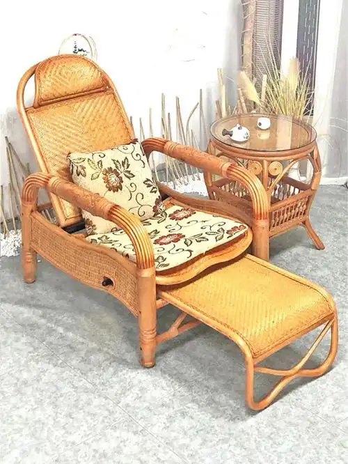 天然藤躺椅
