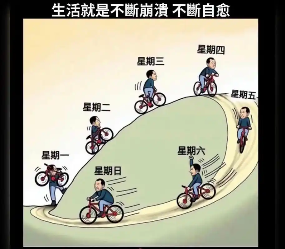 生活就是不断崩溃,不断自愈