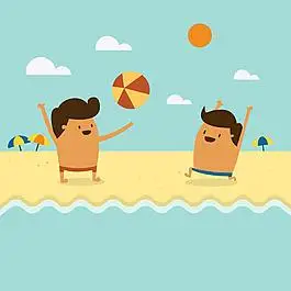 两个孩子背影图片_两个孩子背影素材_两个孩子背影模板免费下载-六