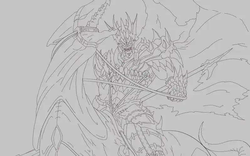 骷髅大魔王_绘画_生活_bilibili_哔哩哔哩