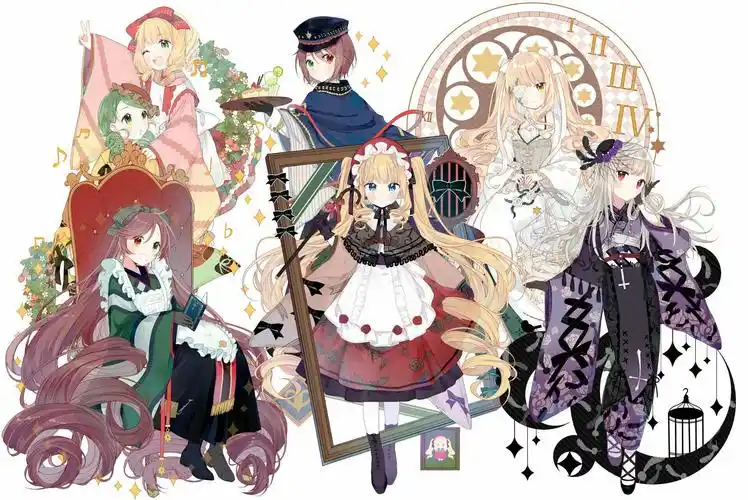 rose插画图片壁纸