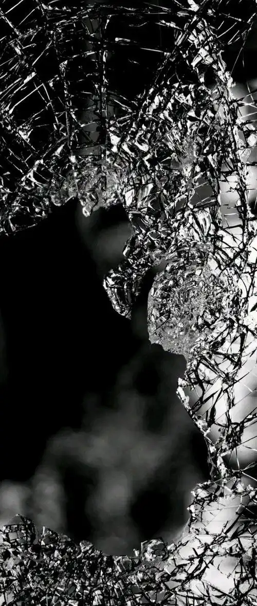 壁纸@碎屏效果壁纸,以假乱真