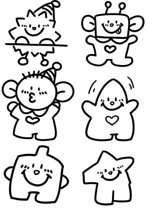 可爱简笔画 收藏7315