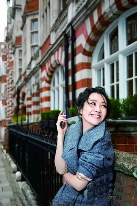 图〕优雅女星伦敦惊艳:许晴