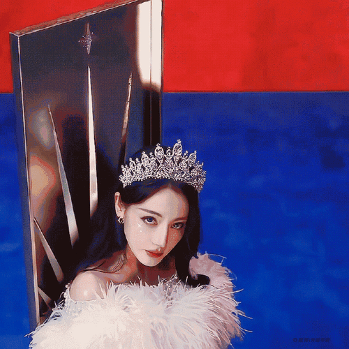 95im the top girl  迪丽热巴天生就适合戴皇冠!