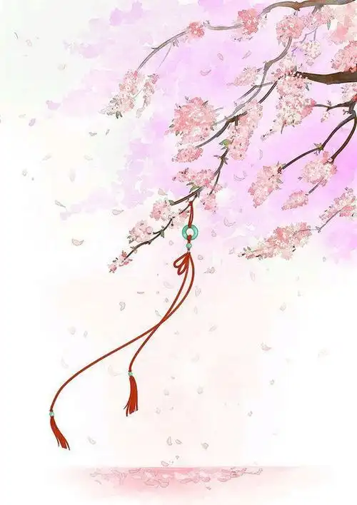 素锦/古风/q版/简洁清新封面_封面吧_百度贴吧古代花瓣房屋背景素材沐