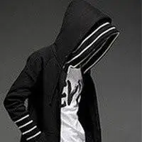 我爱你但来不及说黑色无奈男生头像8