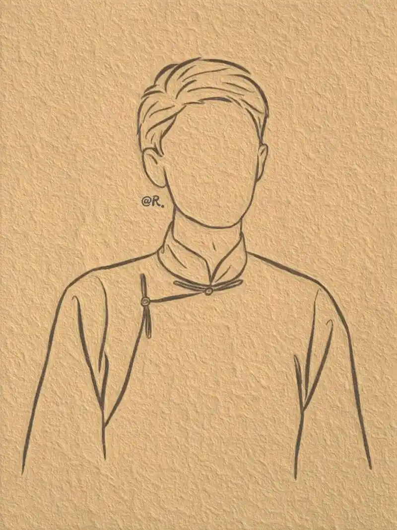 秦霄贤简笔画教程