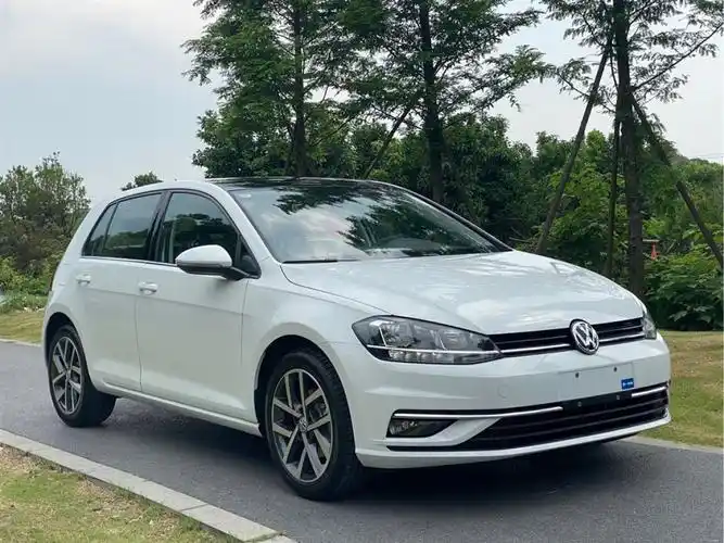 【金华】2020年03月 大众 高尔夫 2020款 280tsi dsg舒适型 白色 自动