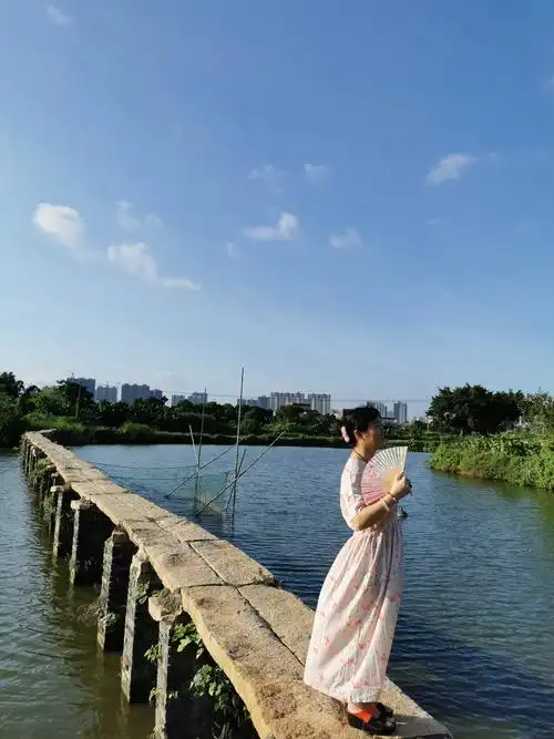 寻找古劳水乡最美石板桥之一———点天灯桥