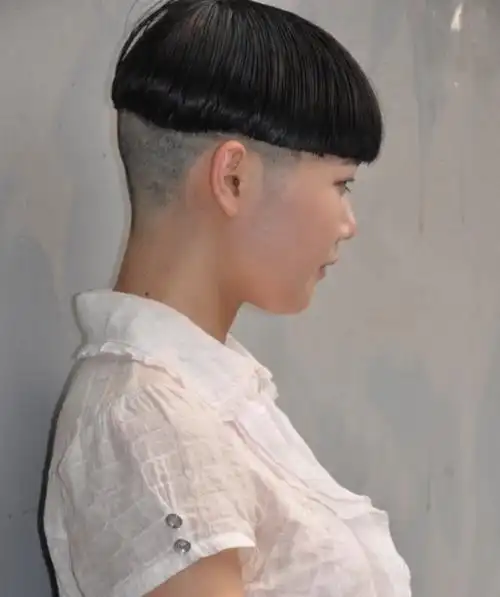 在河边的老理发店里剃光头-深度001#(4)