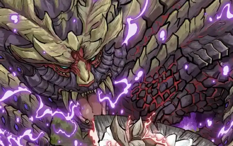 procreateipad怪物猎人崛起怨虎龙绘画过程