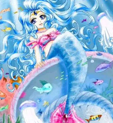 十二星座化身美人鱼每个都像一幅画天秤座好仙好梦幻