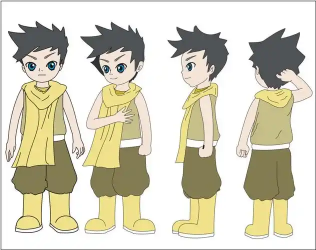 动漫人物画法 动漫人物设计