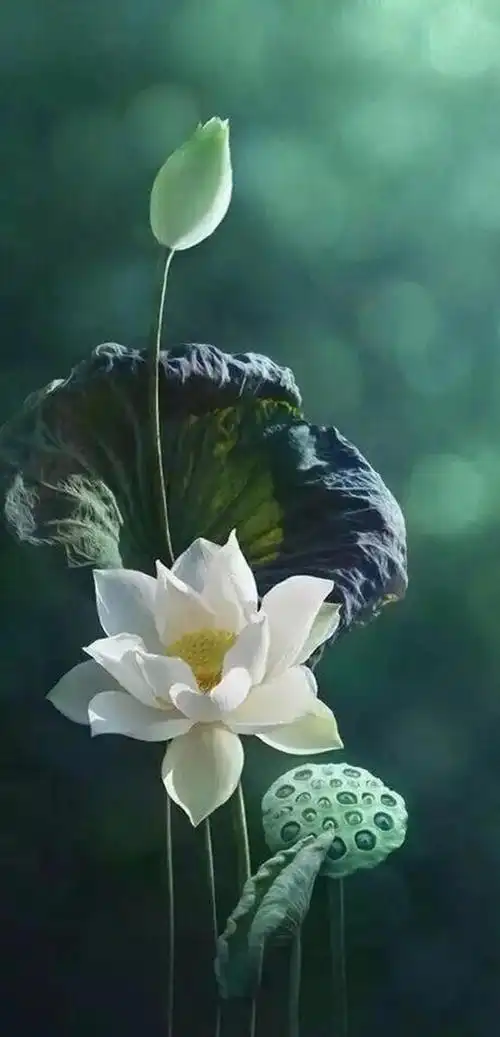 仙境莲花图片大全-九品莲花图片 - 麒麟点评