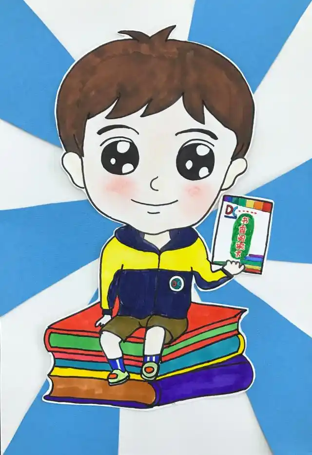 杨智丞《阳光都梁娃》陈柯嘉 陈梦瑶《这是我呀》主题肖像儿童画展现