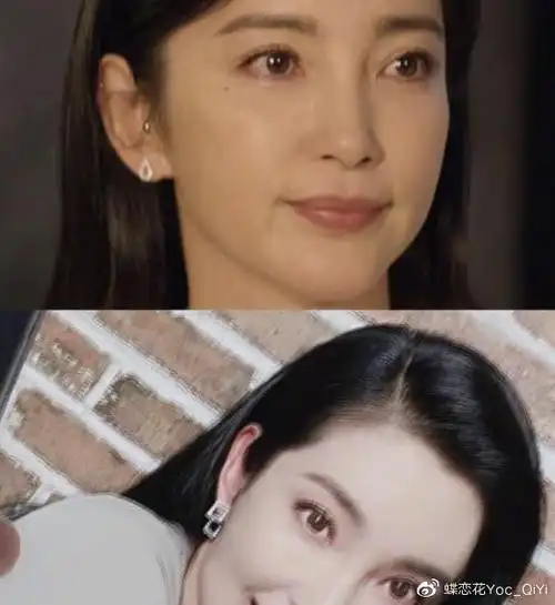 47岁李冰冰罕见晒美照皮肤光滑似少女尖下巴有点抢眼