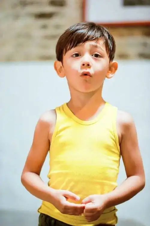 刘德华儿子照片周华健儿子晒照被嘲