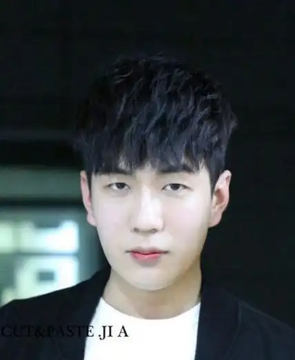 男生短头发挑染头发颜色图片大胖男生挑染头发色彩,炫酷玩潮的短烫发