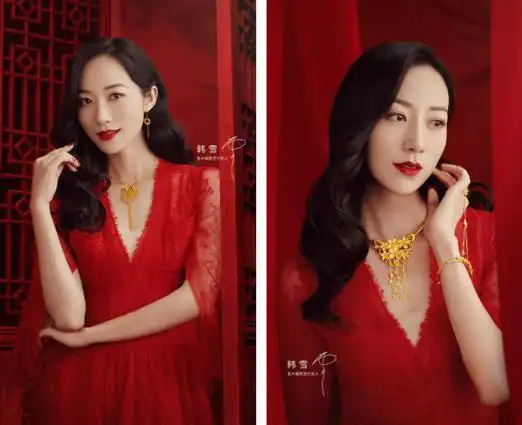 金大福携手"韩雪&袁姗姗"双明星加持助力品牌营销再升级_产品_珠宝_黄