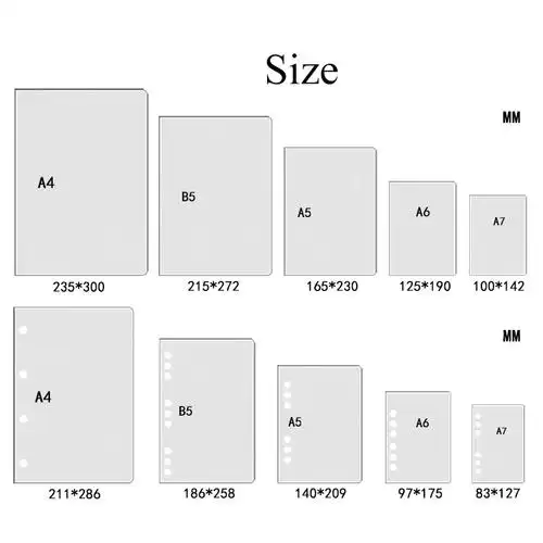 a4 a5 a6或定制尺寸 封面颜色 从小册子中选择自定义颜色 内部纸张
