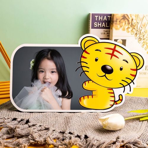 十二生肖洗照片定制影楼新款亲子儿童摆台做相框制作卡通可爱宝宝