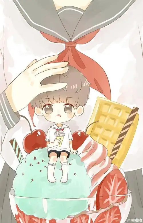 王源卡通形象cr:logo