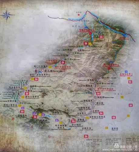 其它 多彩甘南行(下) 写美篇  官鹅沟国家森林公园位于甘肃省陇南市