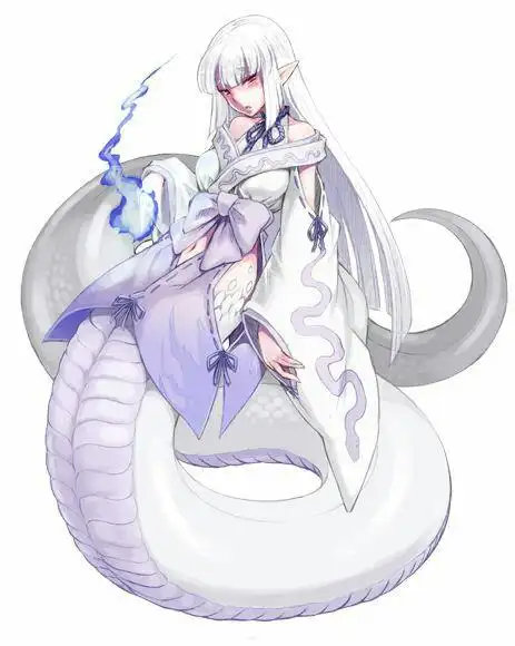 穿越到异世界变成蛇女