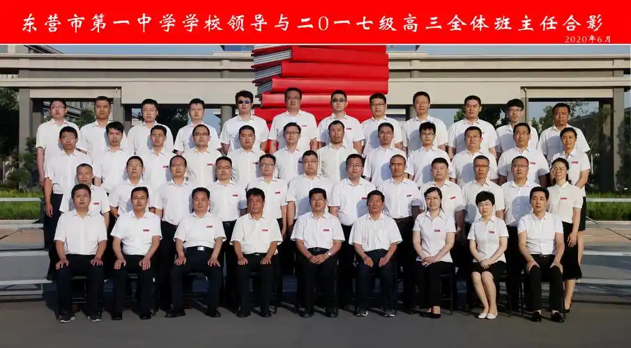 东营市第一中学2017级(2020届)班主任合影