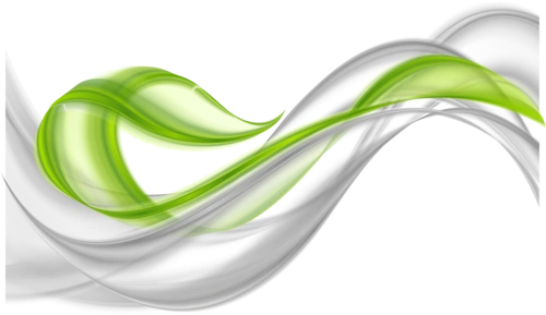 飘逸绿色条纹图片