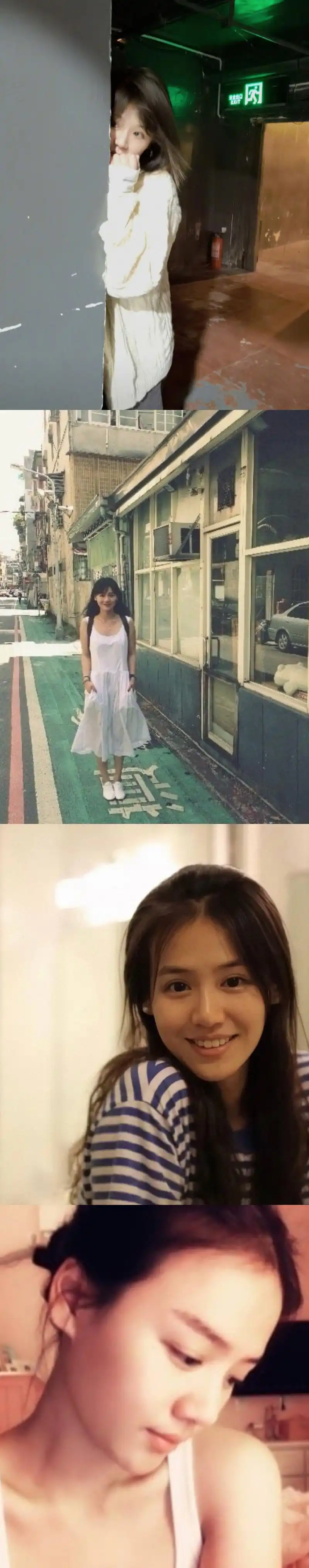 马思纯书模时期的旧照合集