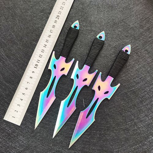 惠旗鹿户外小飞镖暗器直旋飞钢针投掷武术柳叶飞针飞镖刀子防身暗器