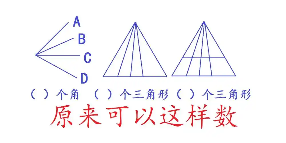 二年级奥数三角形原来也可以这样数这公式是万能的吗