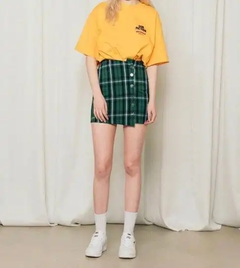 宽松t恤的6种穿法#夏日的t恤 × 短裙