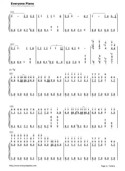 求北京东路的日子钢琴简谱加上和旋的