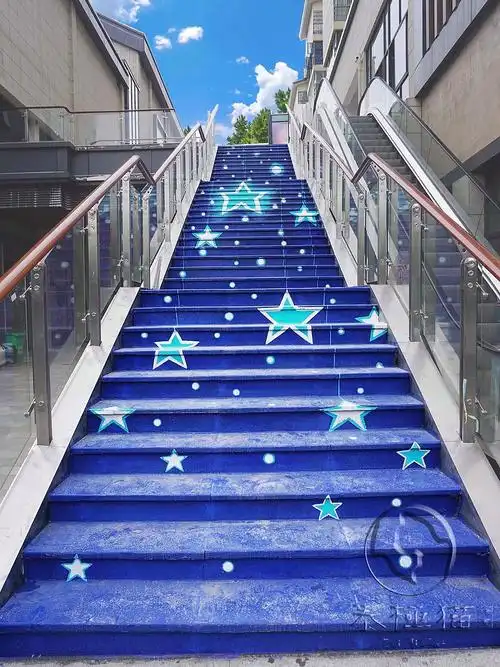 泰极猫墙绘重磅打造完美阶梯美化篇二