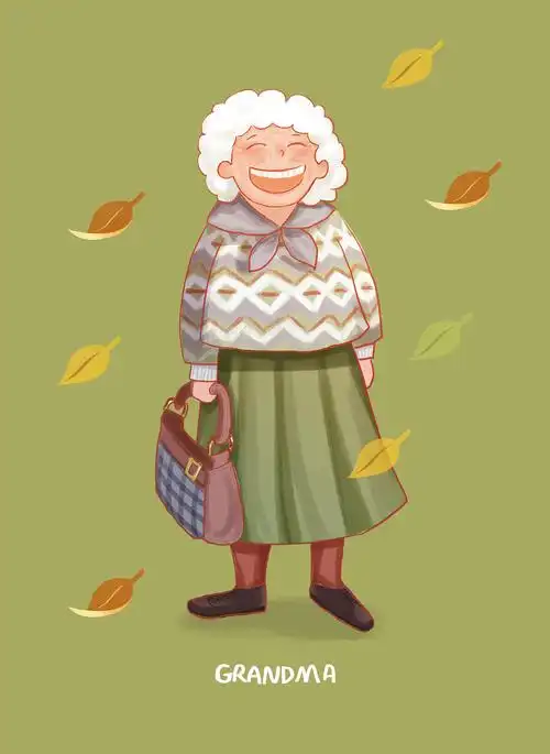 一组人物插图练习