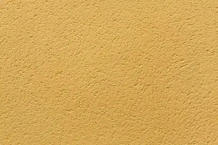 黄色油漆粉刷墙